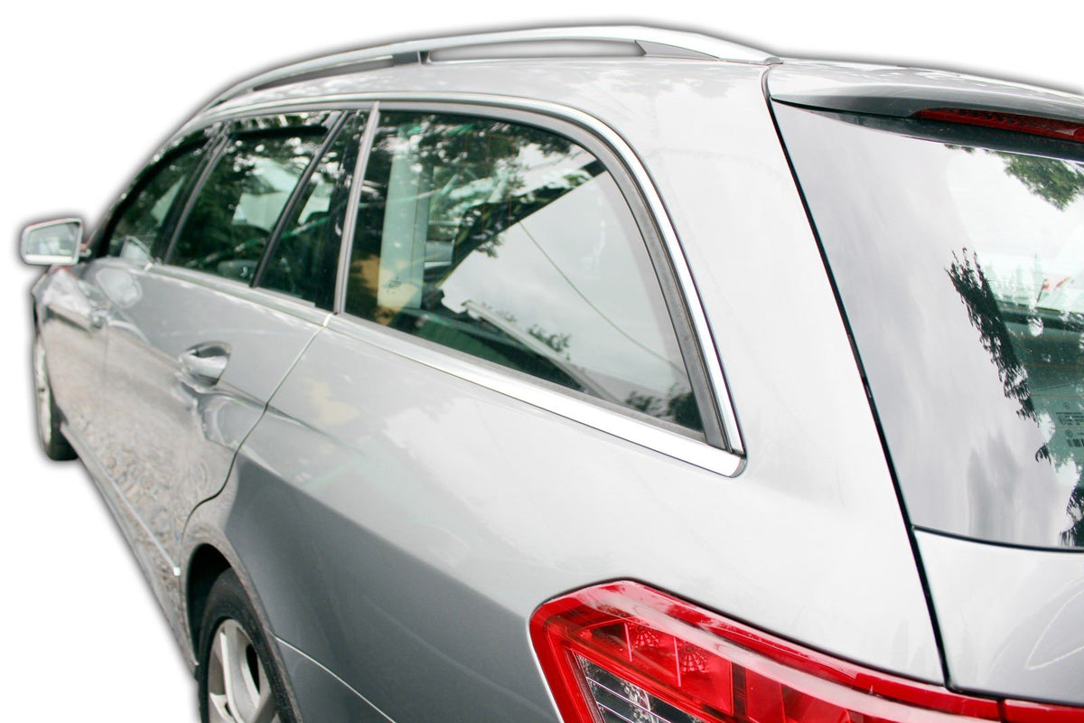 Vindavviser Mercedes E-Klasse W212 Stasjonsvogn / sett 4 stk. (2009-2016) – PMMA Plexi - nærbilde