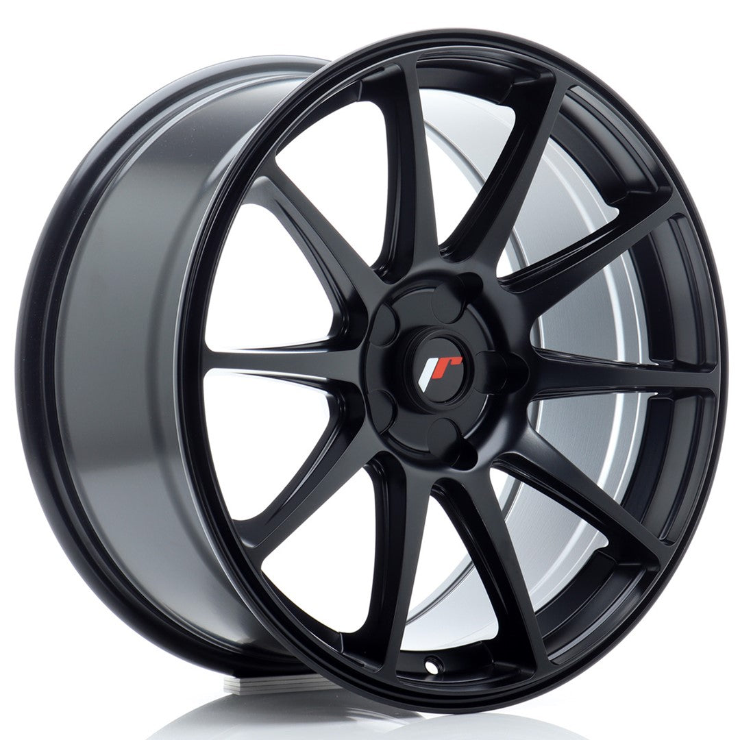 Felg JR Wheels JR11 18x8,5" Black – sett forfra