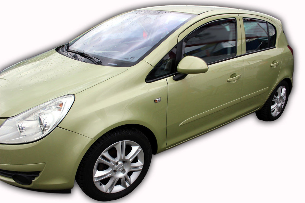 Vindavviser Opel CORSA D/E 5-dørs 09. (2006-2019) – PMMA Plexi - detaljer
