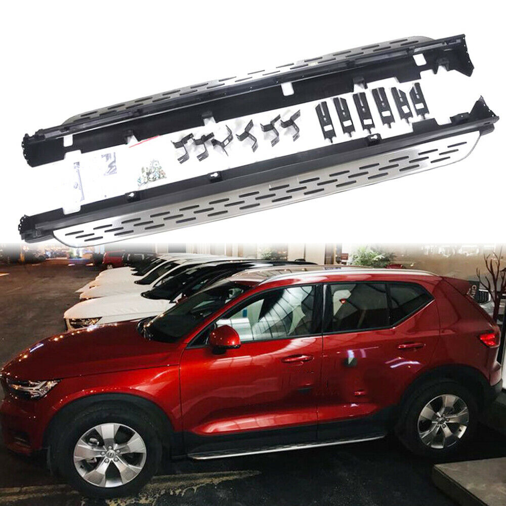 Stigtrinn fra Ventshield til Volvo XC40 2017- i aluminium og ABS med monteringssett