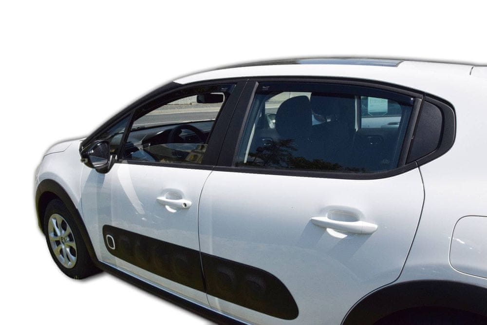 Vindavviser Citroen C3 III (2016-2024) – PMMA Plexi - detaljer