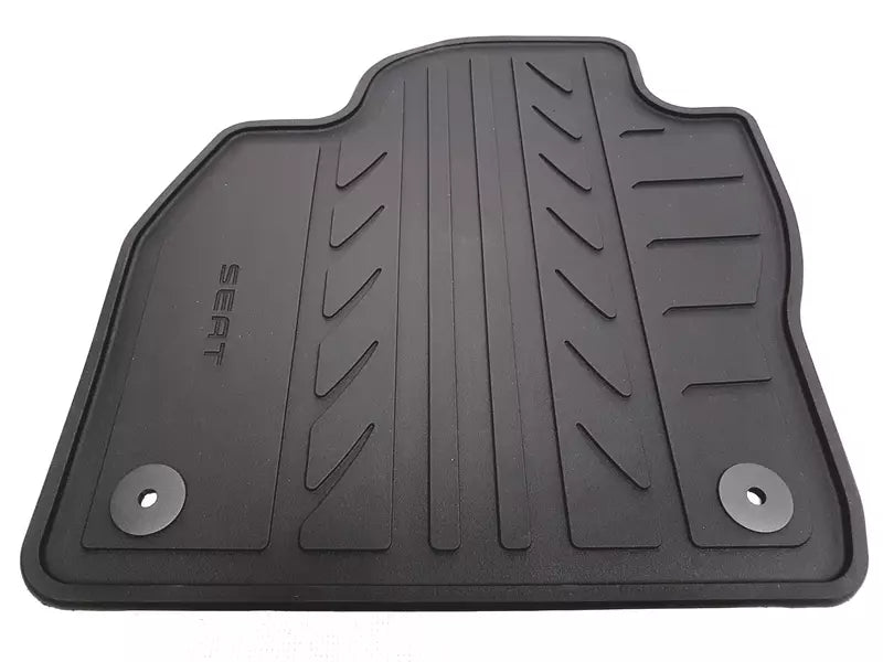 Gulvmatter Seat Arona / Ibiza V (2017-) – HDTE - High-density Termoplast-elastomer | VAG OEM - detaljer