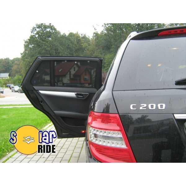 Solskjerm Mercedes C (S204) Stasjonsvogn (2007-2014) (8 stk) - sett forfra