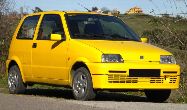 Heko vindavviser til Fiat CINQECENTO 2d sett 2 stk. – PMMA Plexi