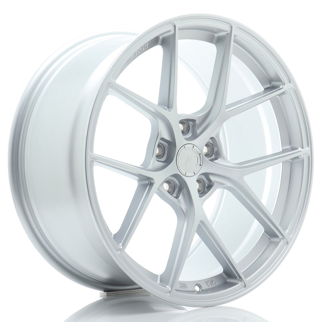 Felg JR Wheels SL01 19x9,5" Silver – sett forfra