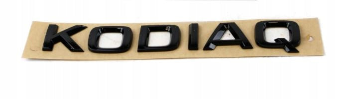 Emblem Skoda Kodiaq Black Glossy - nærbilde