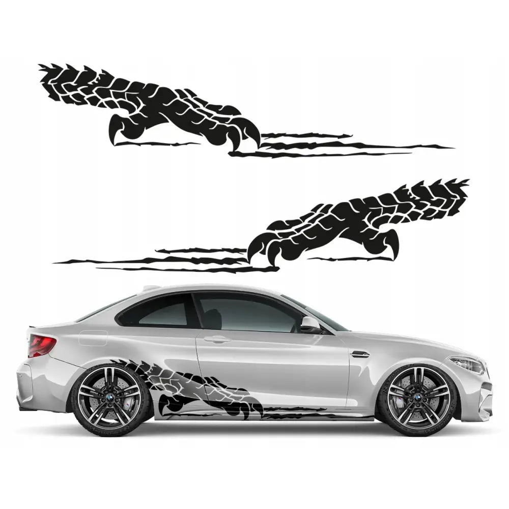 2x Bildekal Dragepote Dragon 37x161 Mg