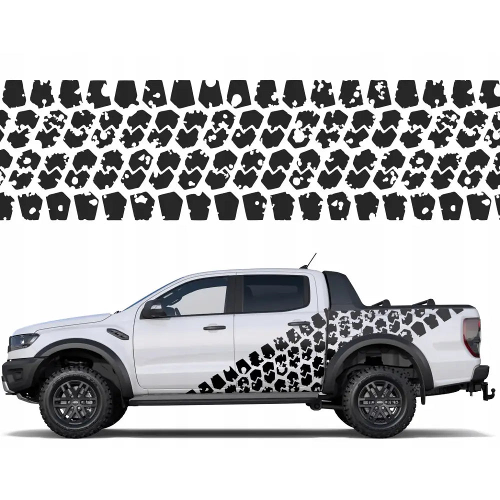 2x Sideklistremerke for Bobil Bison 60x40