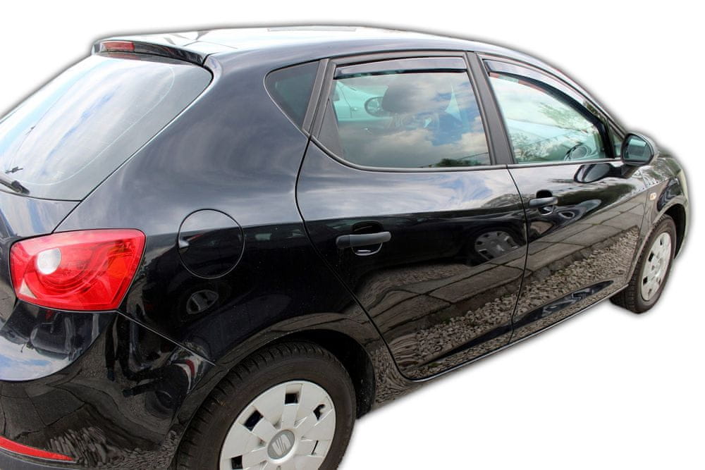 Vindavviser Seat IBIZA(6J) 5-dørs (2008-2017) – PMMA Plexi - nærbilde