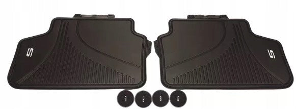 Gulvmatter Bmw 5 (G30/G31) (2017-2023) – TPE Gummi | BMW OEM - sett bakfra