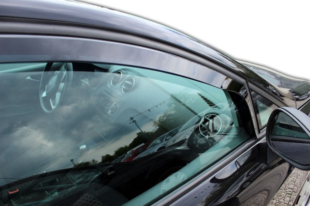 Heko vindavviser til Seat IBIZA(6J) 5-dørs – sort transparent