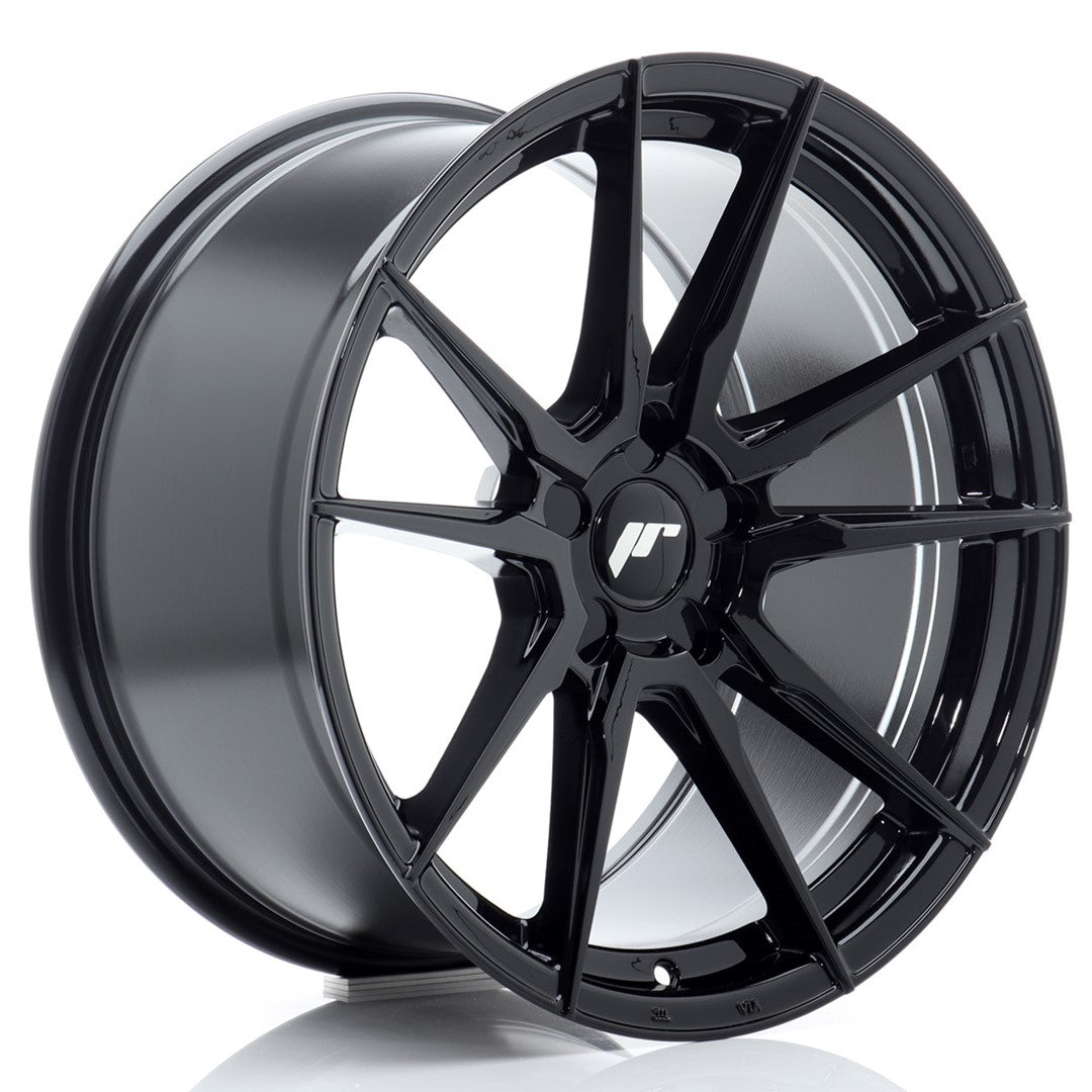 Felg JR Wheels JR21 18x9,5" Black – sett forfra