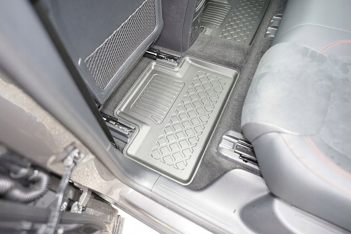 Gulvmatter Mercedes EQB (X243) (2021-2026) – Antiskli luktfrie gummi TPE - detaljer