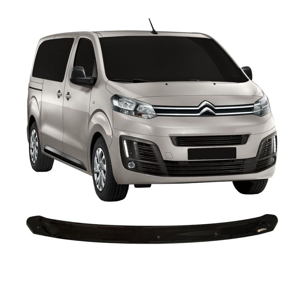 Scoutt panserbeskytter i akryl til Citroen Spacetourer / PE Traveler/ To Pro Ace med steinsprutbeskyttelse og enkel montering