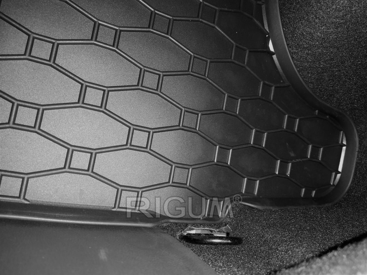 Bagasjeromsmatte Renault Megane Hatchback (2016-) – Luktfrie Gummi - detaljer