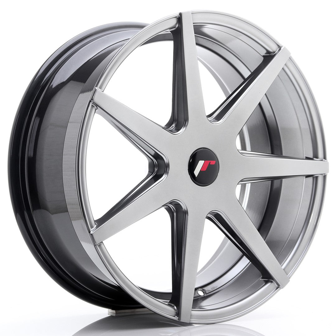 Felg JR Wheels JR20 20x8,5" Hyper Black – sett forfra