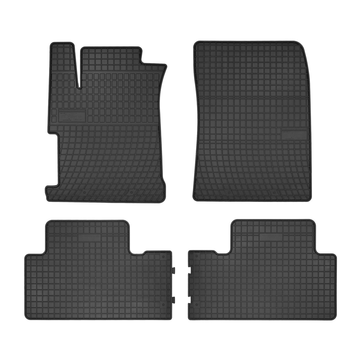 Frogum gummimatter til Honda Civic IX 4d sedan 2012-2015 – svart, 4-delers sett med sidekant