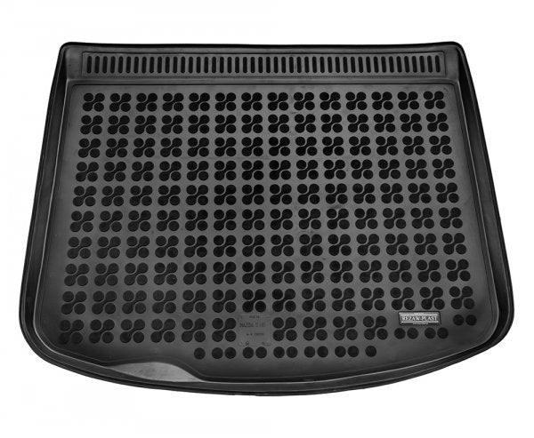 Rezaw-Plast bagasjeromsmatte til Mazda 3 I, II Hatchback med reservehjul(liten) – TPE-gummi