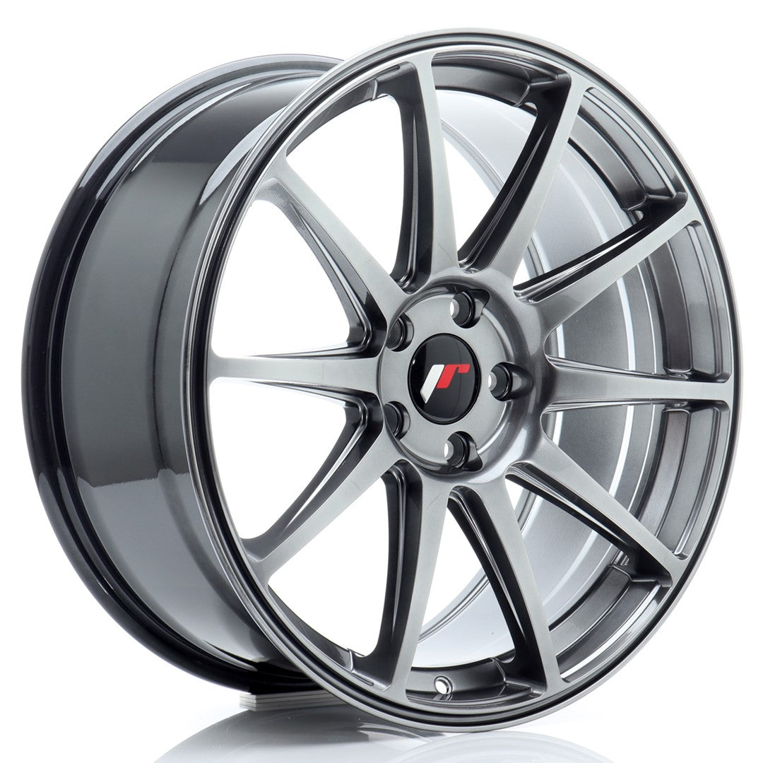 Felg JR Wheels JR11 19x8,5" Hyper Black – sett forfra