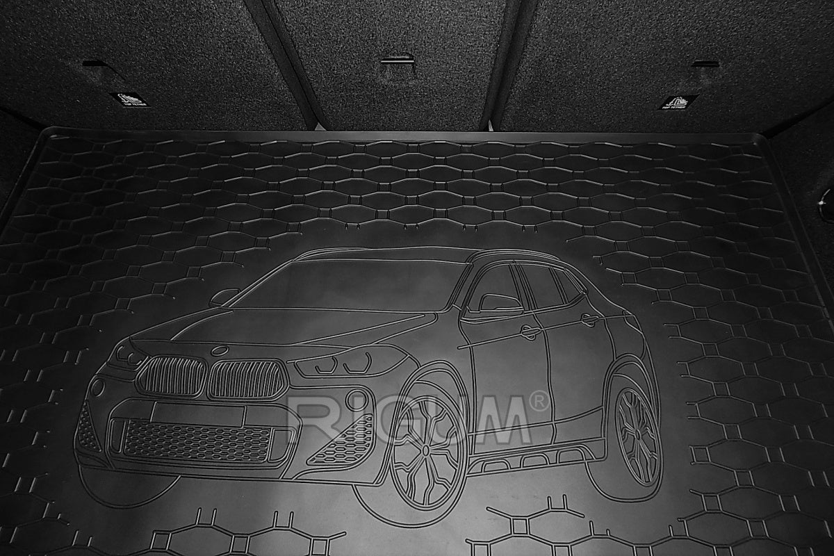 Rigum bagasjeromsmatte til Bmw X2 (F39) – 10 mm sidekanter