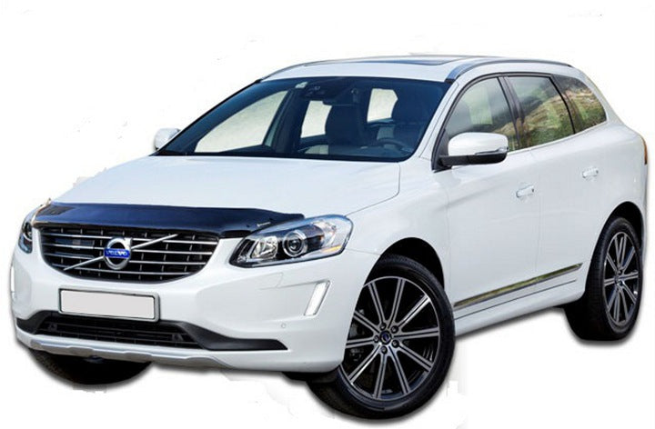 HD panserbeskytter i akryl til Volvo XC60 I (2013-2017) facelift med sort gloss-finish og steinsprutbeskyttelse