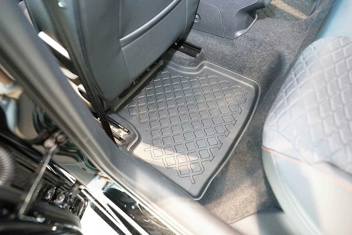 Gulvmatter Seat Leon IV Hybrid (2020-) – TPE antiskli luktfrie gummi - sett bakfra
