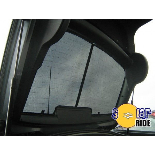 Solskjerm Skoda Superb Liftback II (2008-2015) (4 stk) - sett bakfra