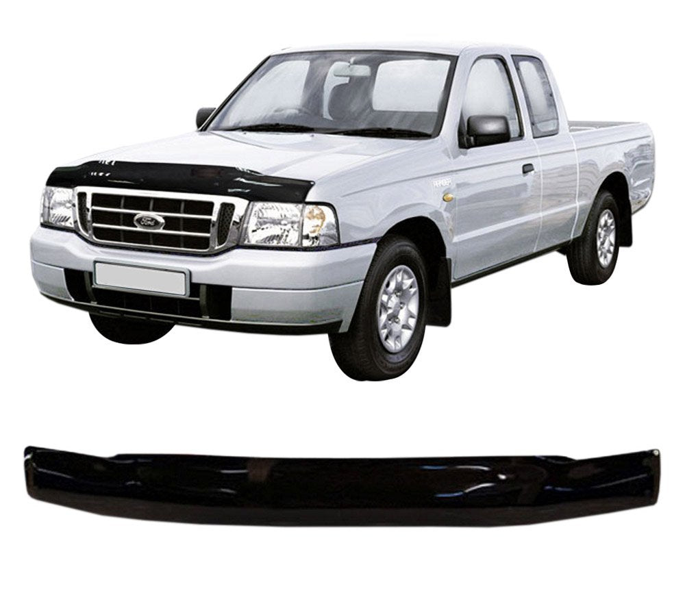 Scoutt panserbeskytter i akryl til Ford Ranger 2002-2006 facelift beskytter mot steinsprut og riper