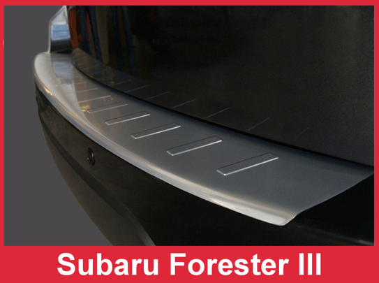 Avisa bakfangerbeskytter til Subaru Forester III – rustfritt stål børstet