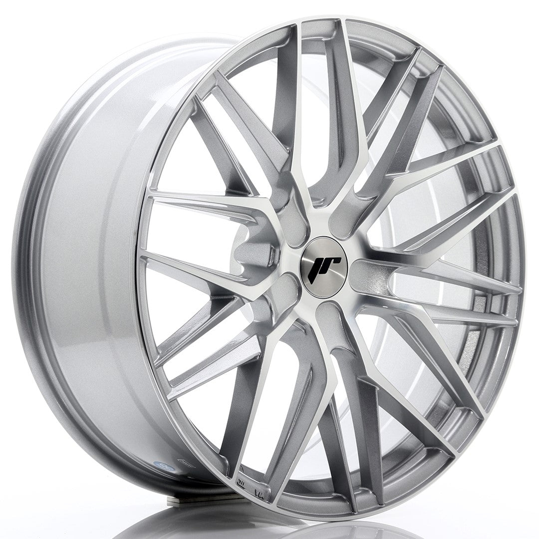 Felg JR Wheels JR28 20x8,5" Silver – sett forfra
