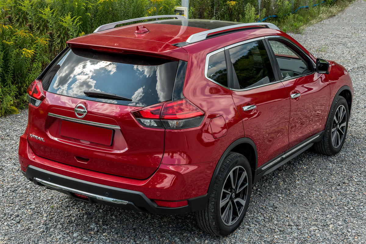 Takrails Nissan X-Trail III (T32) Ventshield (2013-2021) - sett forfra
