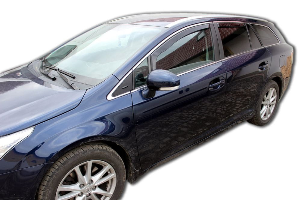 Heko vindavviser til Toyota AVENSIS III (T27) Sedan / sett 4 stk. – røykfarget
