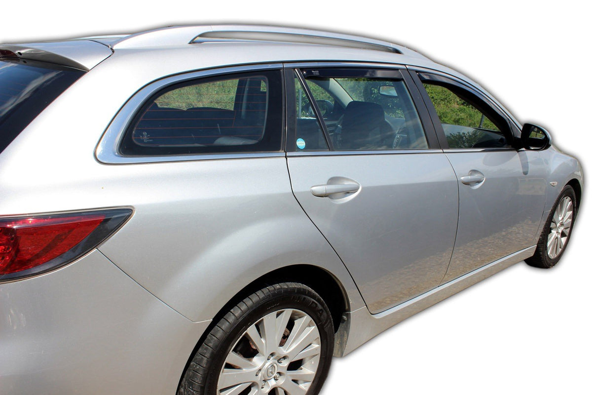 Vindavviser Mazda 6 II (GH) Stasjonsvogn (2007-2012) – PMMA Plexi - nærbilde