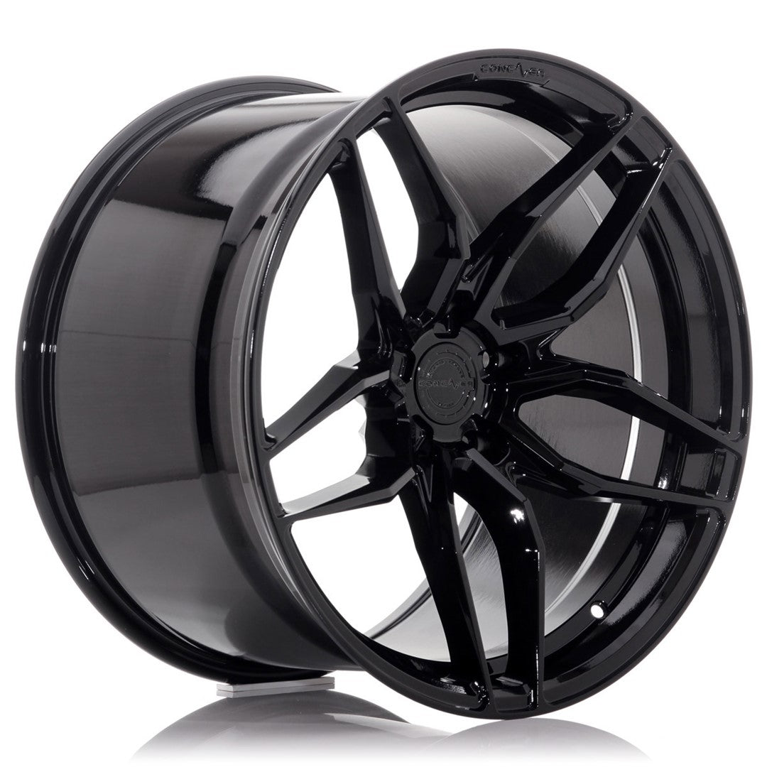Felg Concaver CVR3 21x9" Platinum Black – sett forfra