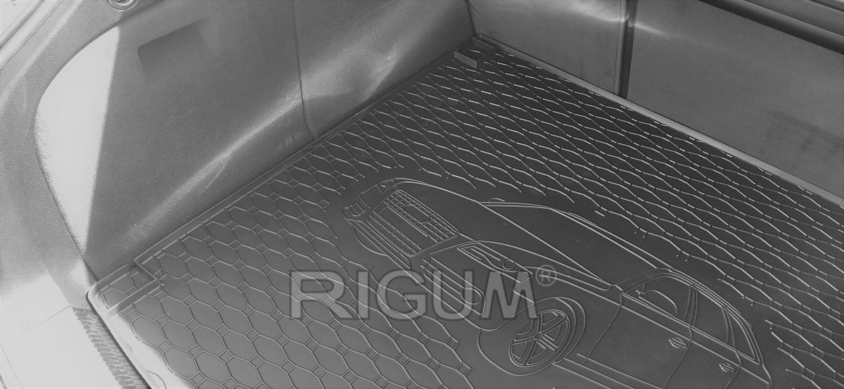 Rigum bagasjeromsmatte til Audi A4 B8 Avant / A4 Allroad B8 – 10 mm sidekant