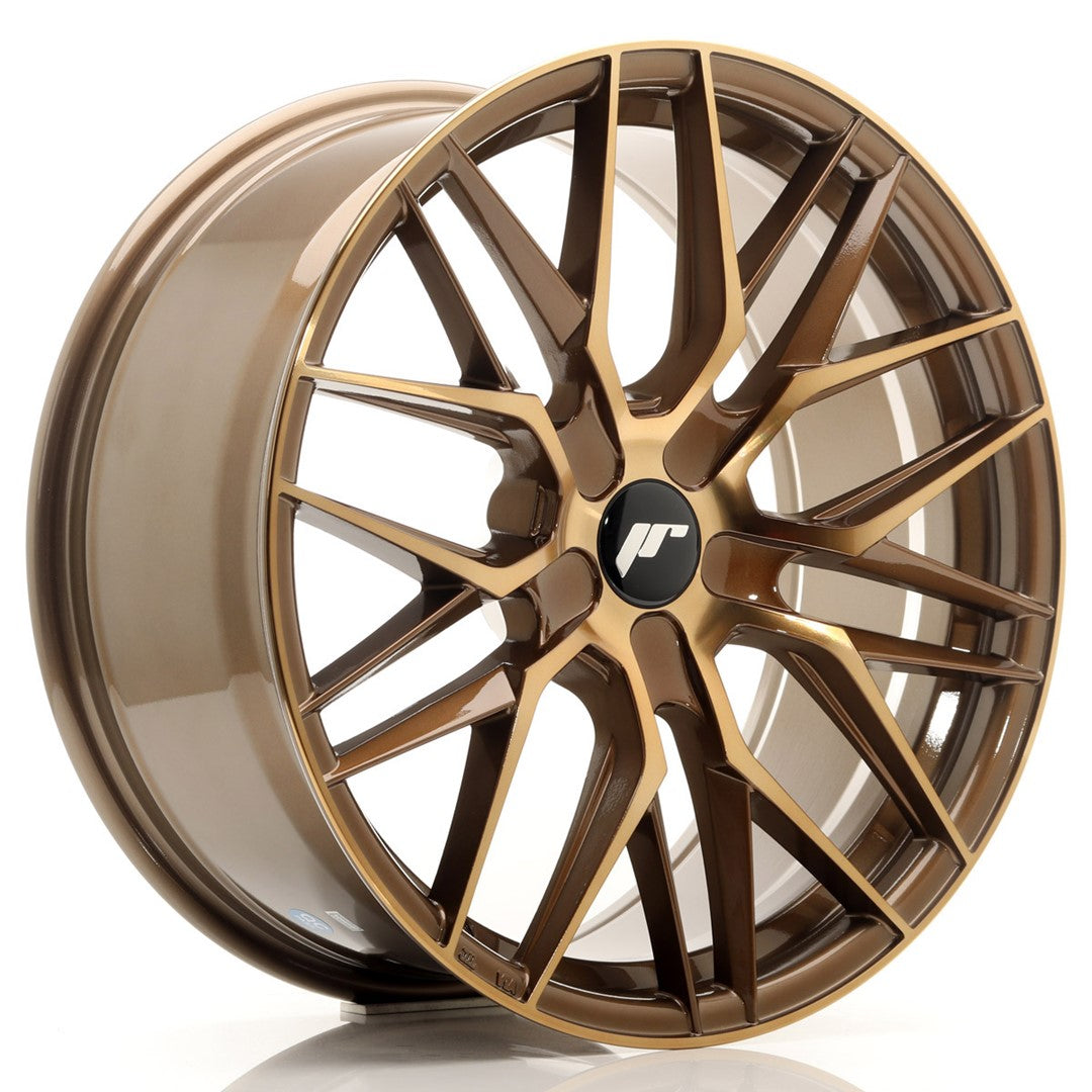 Felg JR Wheels JR28 19x8,5" Bronze – sett forfra