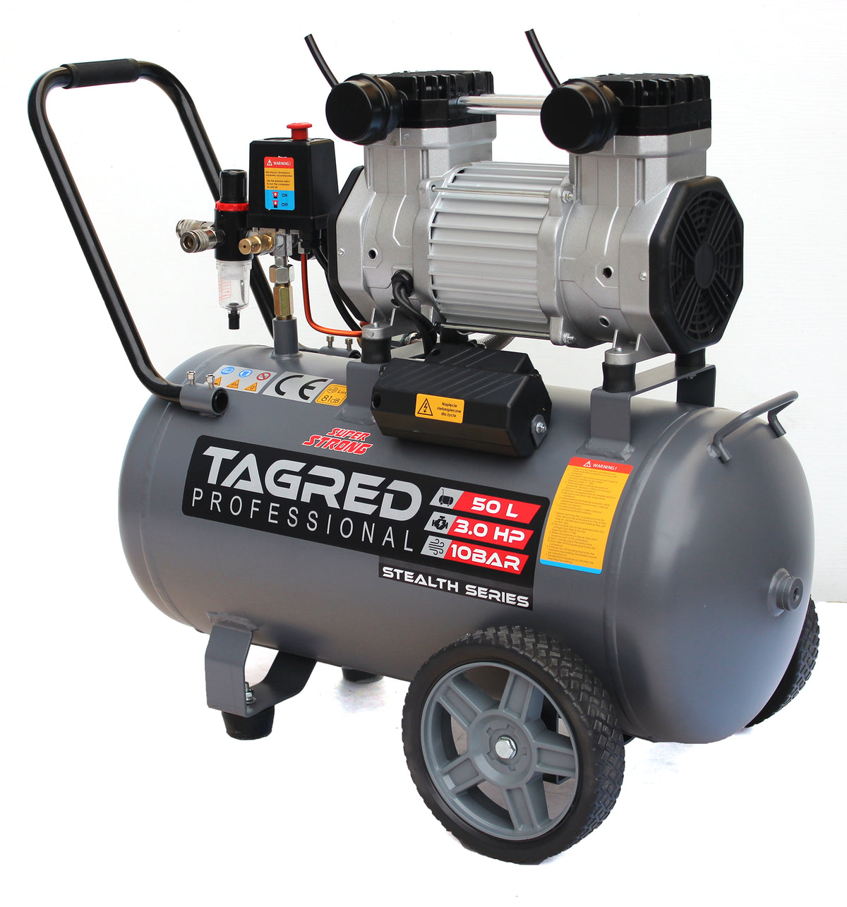 Kompressor Tagred TA3388 totempels R2-motorenhet nærbilde