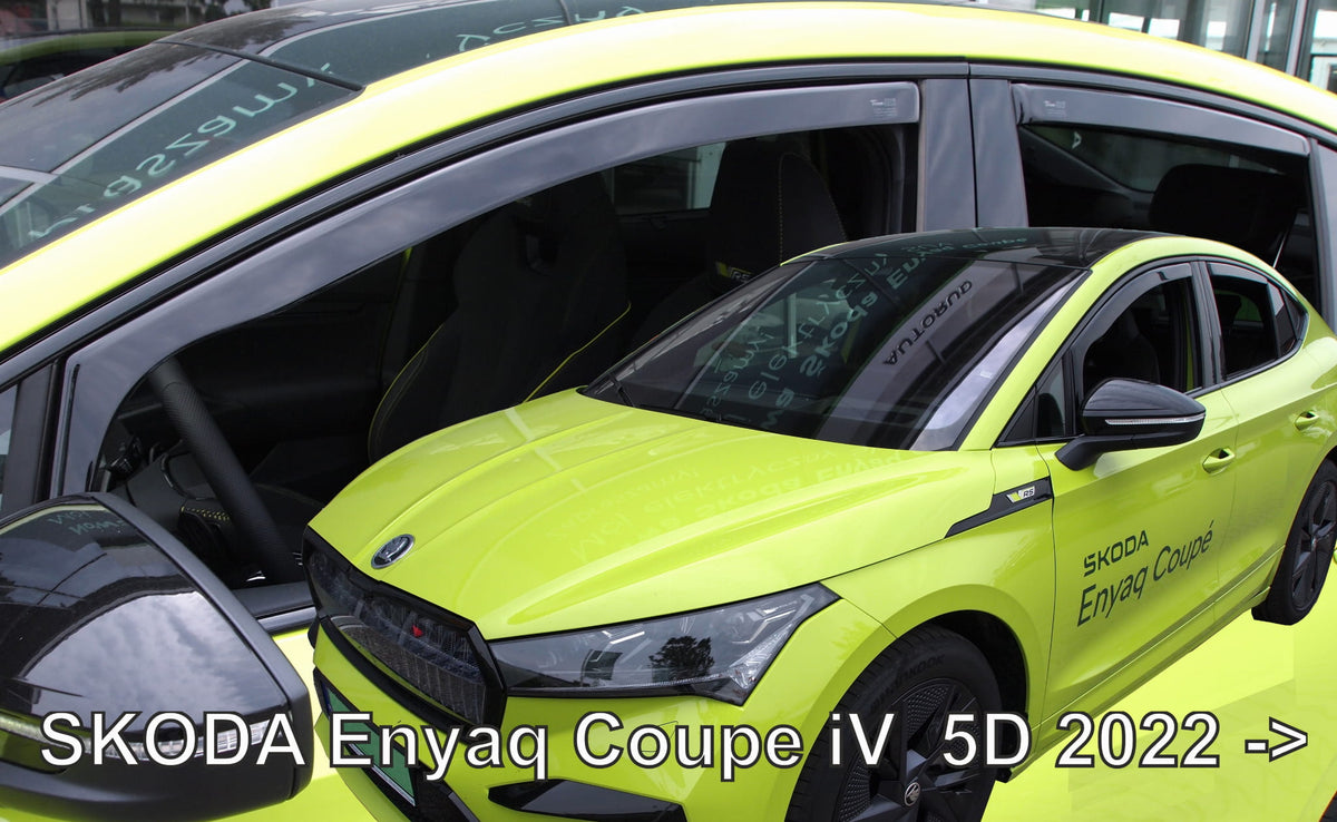 Heko vindavviser til Skoda Enyaq Coupe iV / sett 4 stk. – PMMA Plexiglass