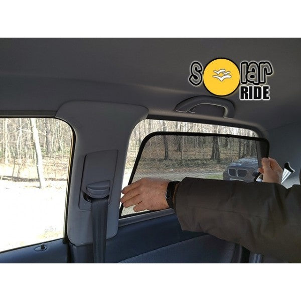 Solskjerm Audi A3 8L (1996-2003) (4 stk) - sett bakfra