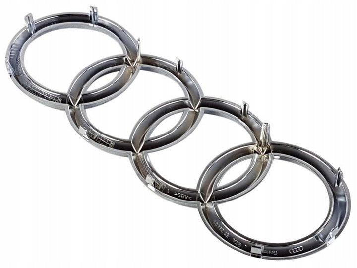 Emblem Audi A4 B7 B8 Chrome Edition - sett bakfra