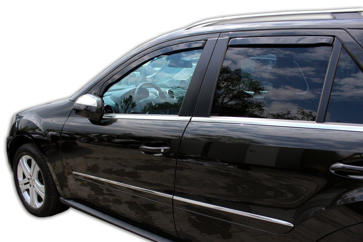 Vindavviser Mercedes ML (W164) (2005-2011) – PMMA Plexi - detaljer