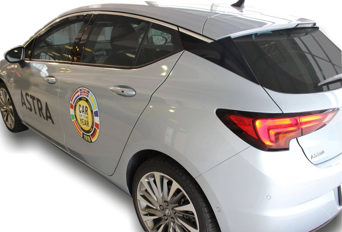 Vindavviser Opel Astra K Hatchback (2015-2022) – PMMA Plexi - detaljer