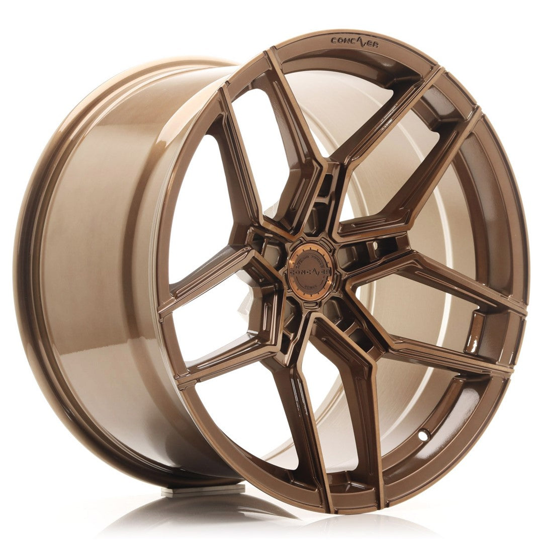 Felg Concaver CVR5 20x9" Brushed Bronze – sett forfra