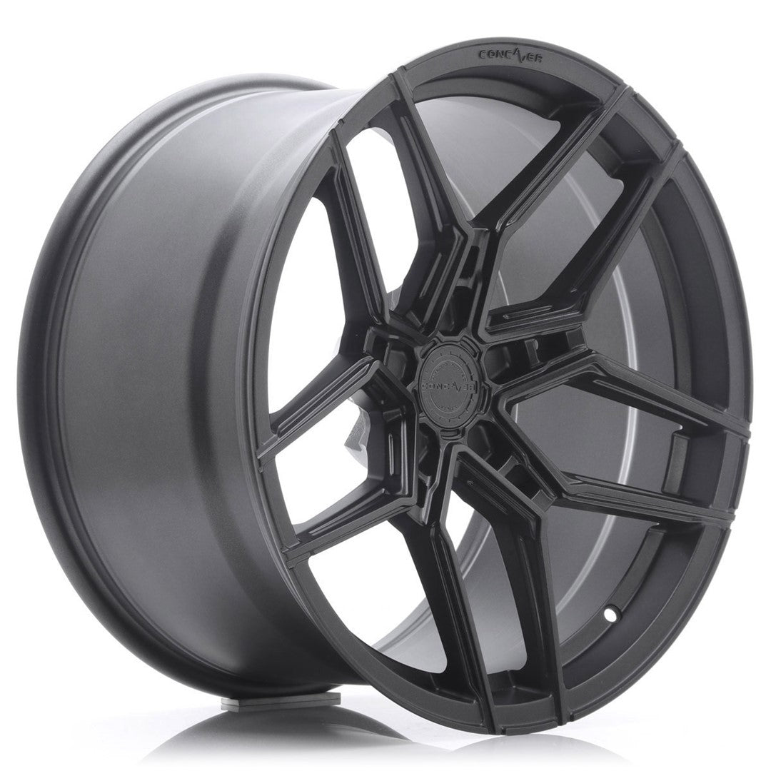 Felg Concaver CVR5 22x9" Carbon Graphite – sett forfra