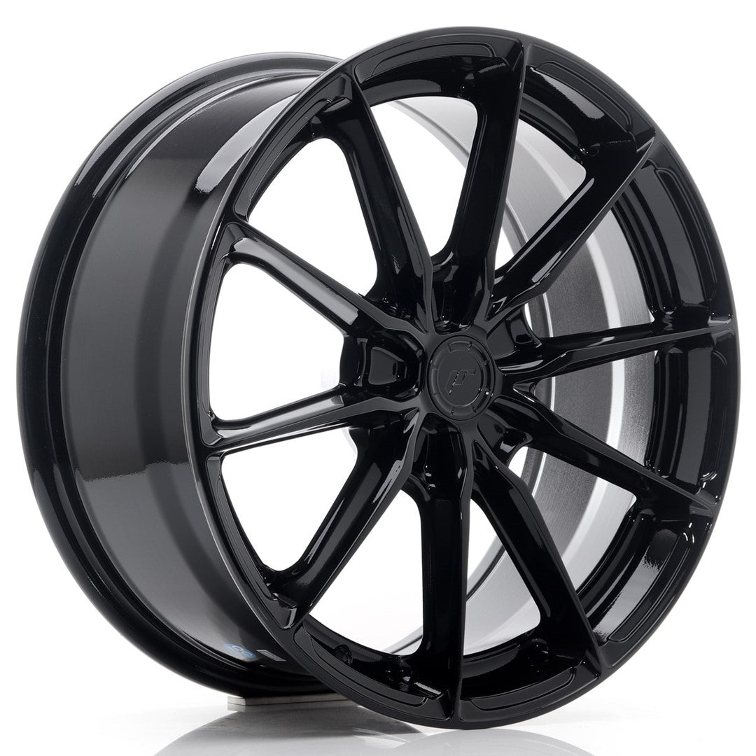 Felg JR Wheels JR37 18x8" Black – sett forfra