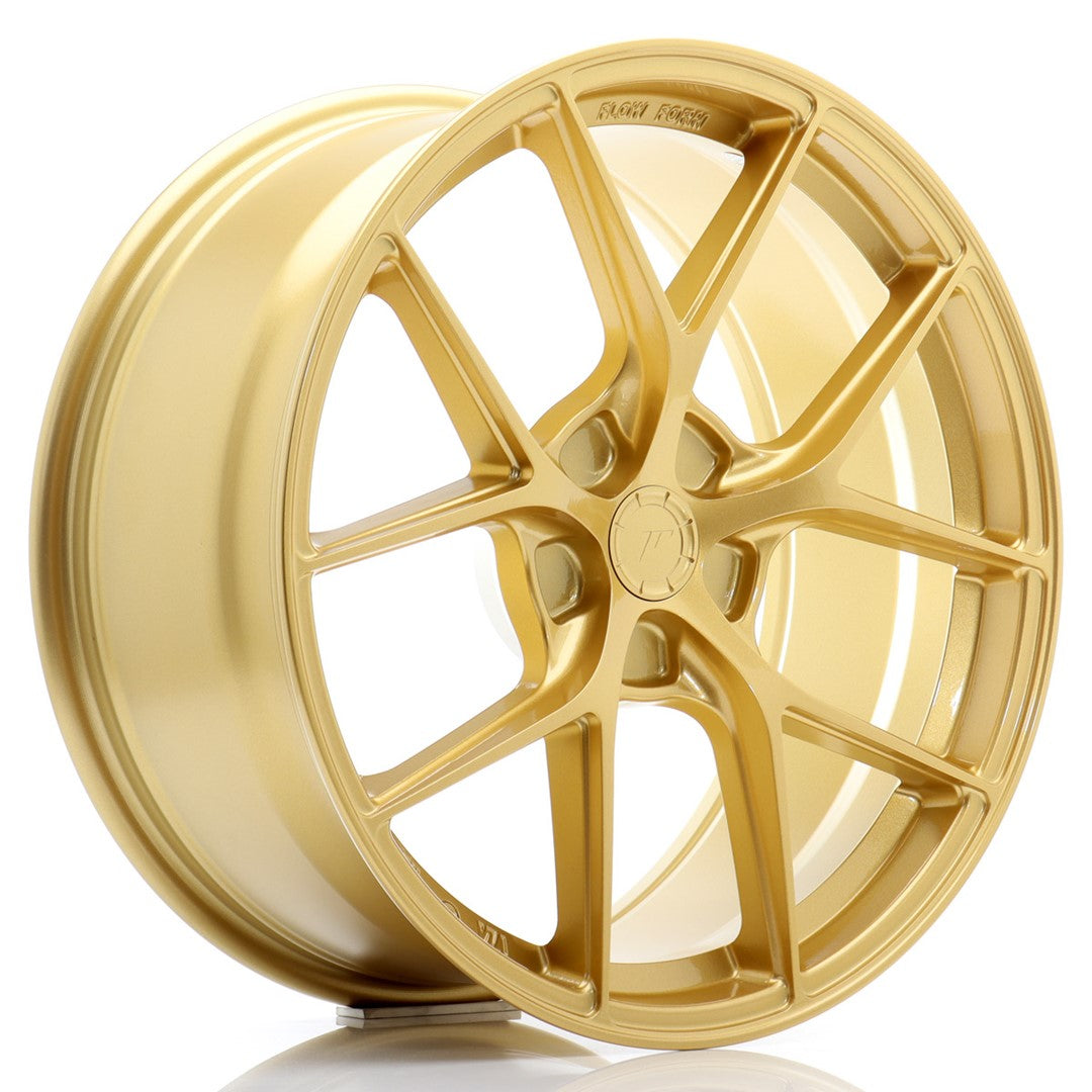 Felg JR Wheels SL01 19x8,5" Gold – sett forfra