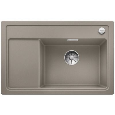 Blanco Zenar XL 6 S Compact kjøkkenvask i granitt Tartufo brun med avrenningsfelt 780x510 mm