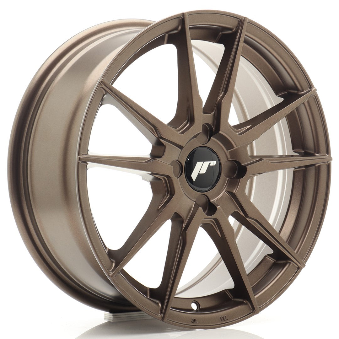 Felg JR Wheels JR21 17x7" Bronze – sett forfra