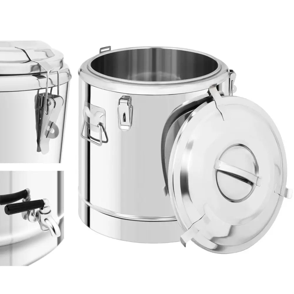 40l Rustfri Catering Drikkevogn med Kran - Produsentkode: 1010864