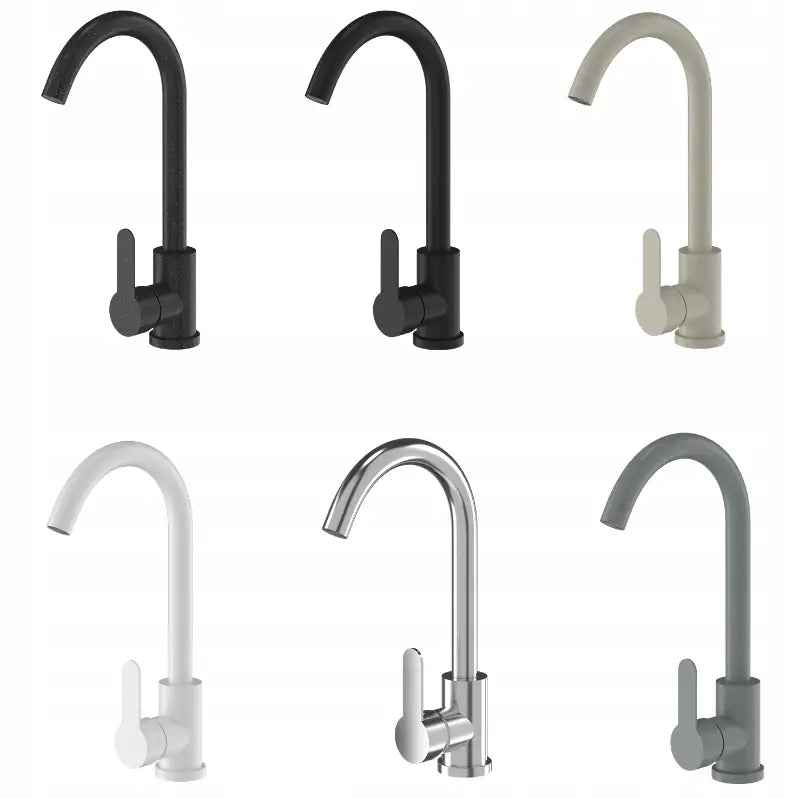 Oppvaskkum i Granitt med Kran 40x50 Tilgjengelig i 6 Farger